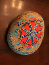Paintings on Shells and Rocks