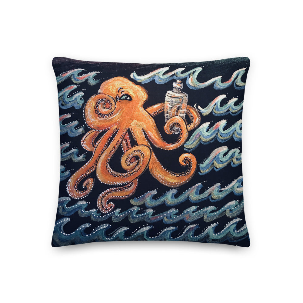 Octopus Shaped Pillow