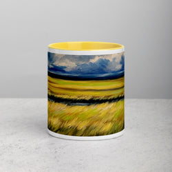 Mug - with Marsh and Clouds art