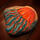 Paintings on Shells and Rocks